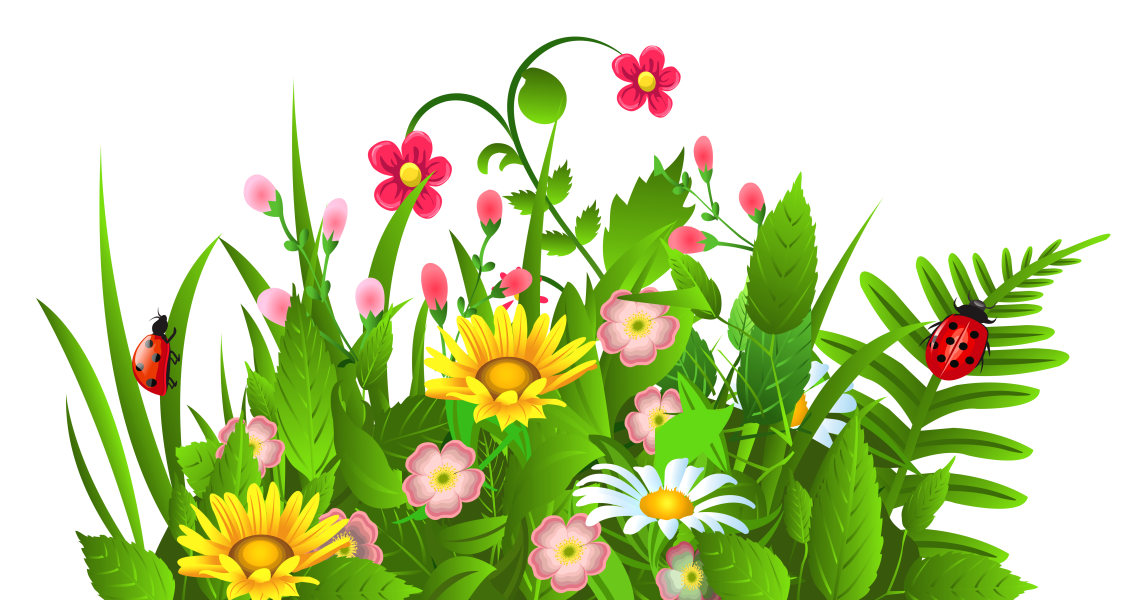 Cute_Grass_and_Flowers_PNG_Clipart