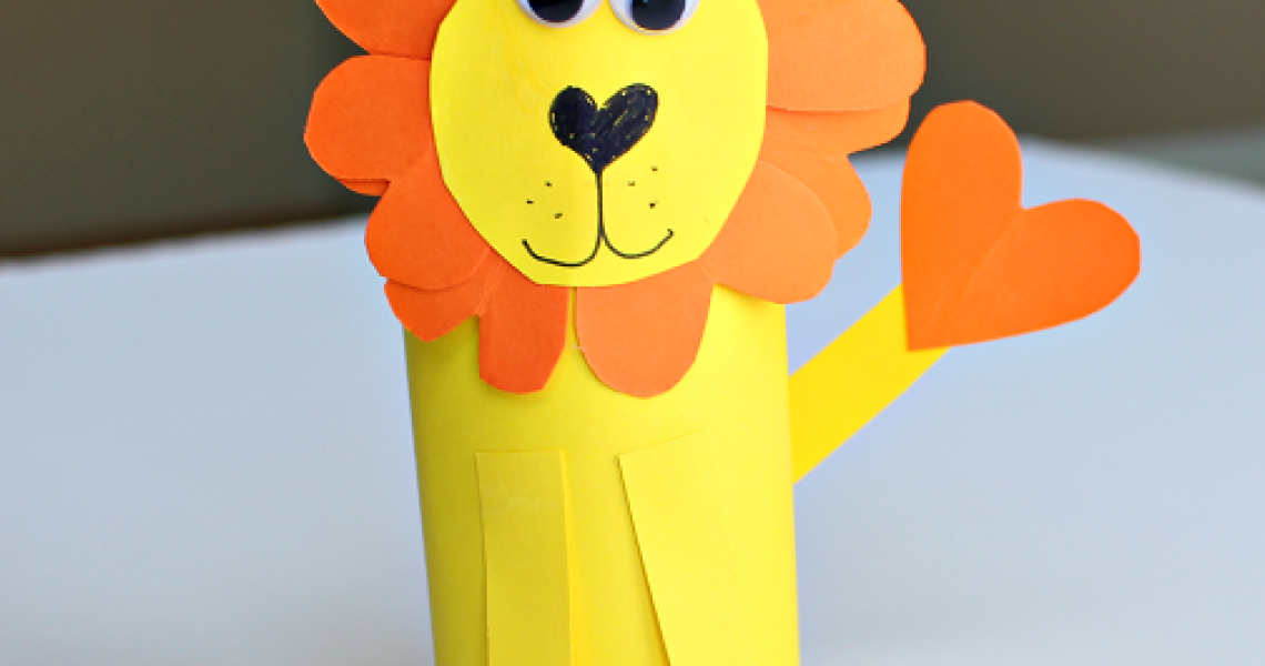 heart-shape-toilet-paper-roll-lion-craft-for-kids
